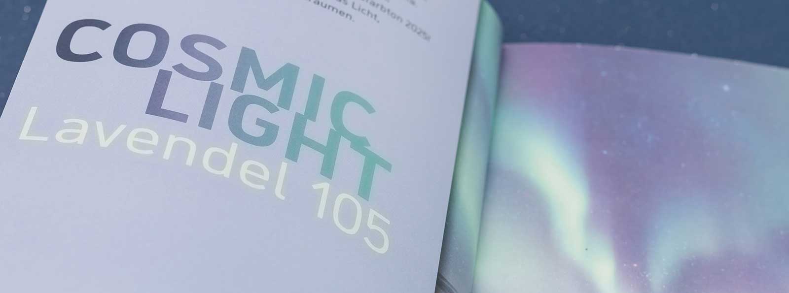Barva leta COSMIC LIGHT Lavendel 105 v trend knjigi 2025