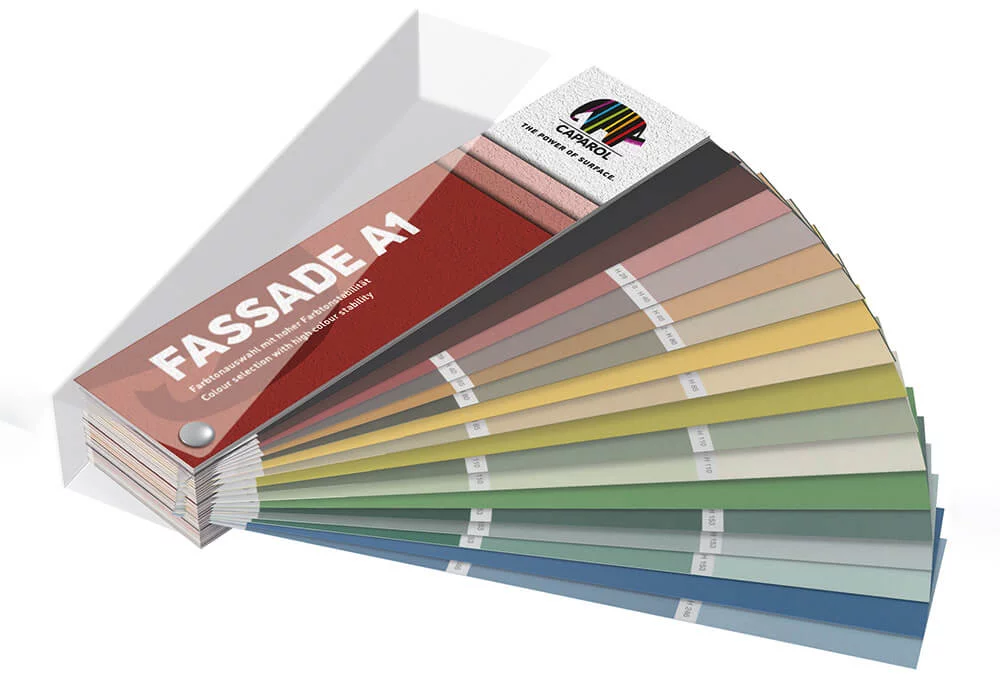 Barvna karta Fassade A1