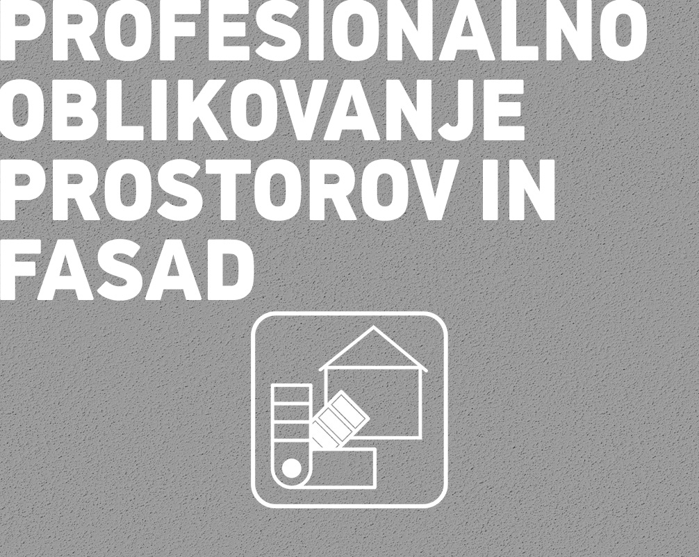 Profesionalno oblikovanje notranjih prostorov in fasad