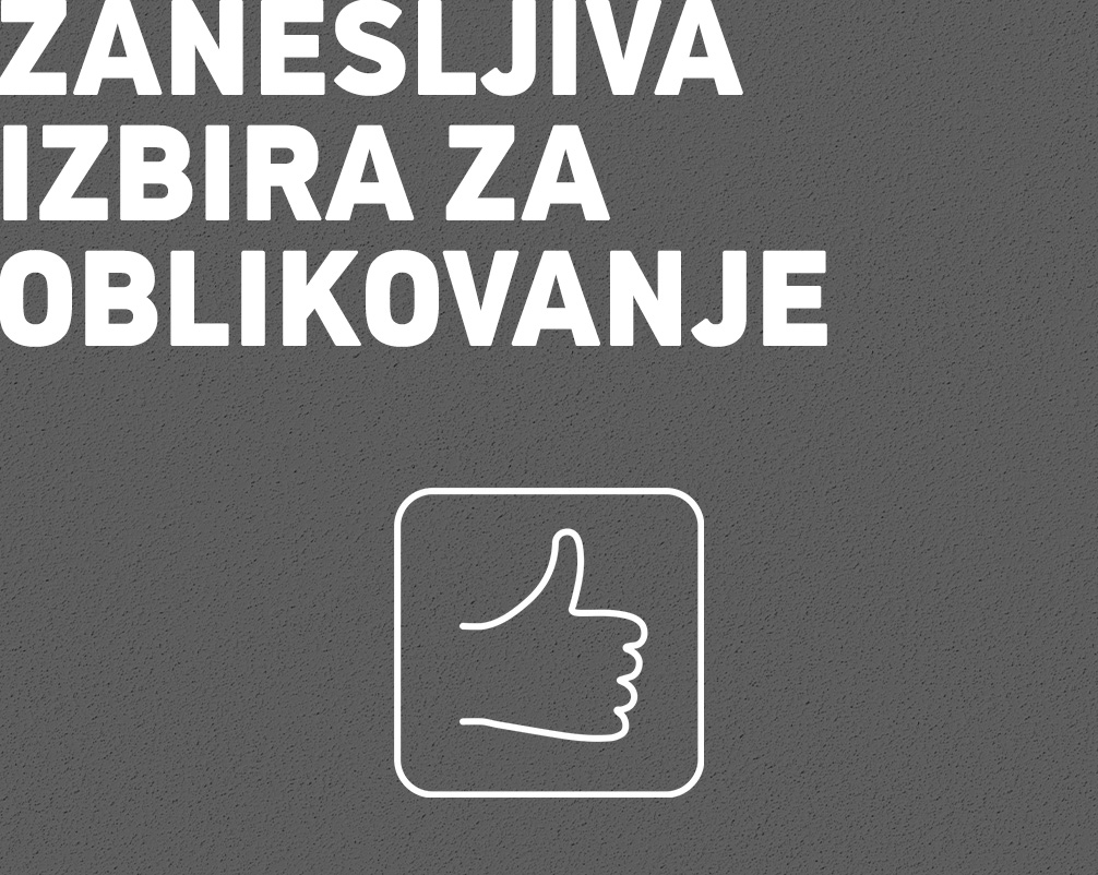 Zanesljiva izbira za oblikovanje