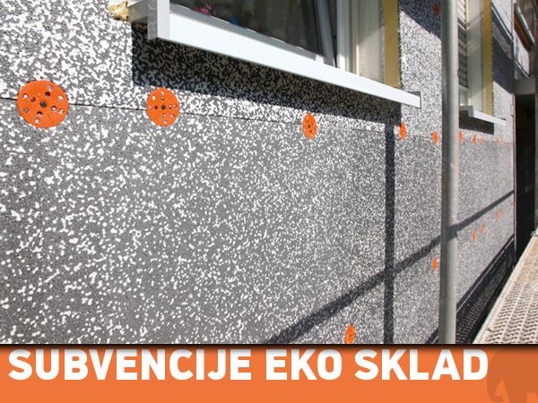 Subvencije Eko sklada za sanacijo fasade